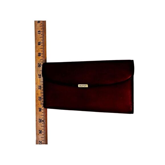 Buxton wallet vintage maroon - Picture 4 of 14